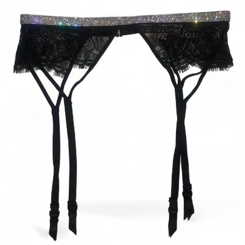 VS Shine Garter Belt